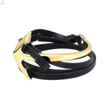 2017 ally express wholesale leather bracelet plain leather bracelet